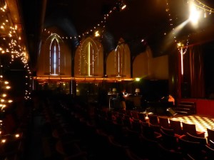 Rehearsing at the Bello Teatro Flora